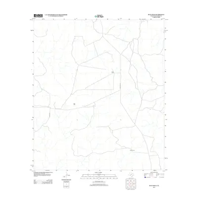 2012 Map of Blue Hills, 2012 Print