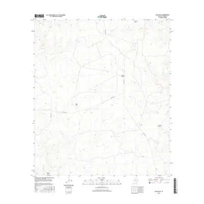 2016 Map of Blue Hills, 2016 Print