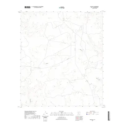 2019 Map of Blue Hills, 2019 Print