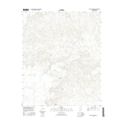2016 Map of Blue Hole Springs, 2016 Print