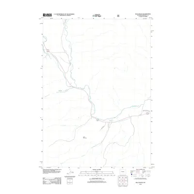 2012 Map of Blue Holes, 2012 Print