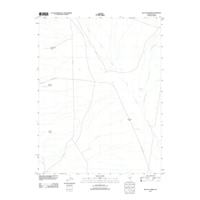 2012 Map of Blue Jay Spring, 2012 Print