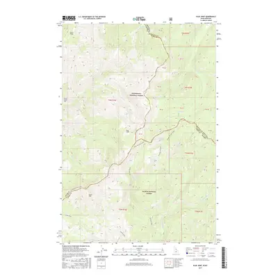 2017 Map of Blue Joint, 2017 Print