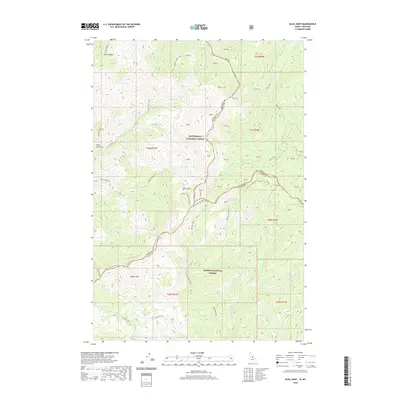 2020 Map of Blue Joint, 2020 Print