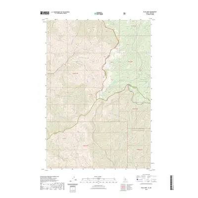 2023 Map of Blue Joint, 2023 Print