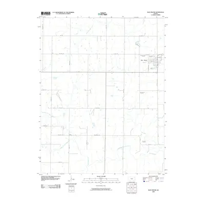 2009 Map of Blue Mound, 2009 Print
