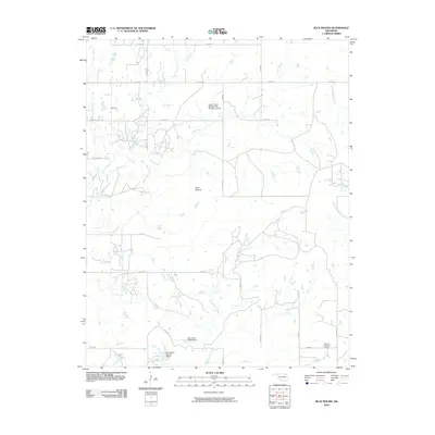2010 Map of Blue Mound, 2010 Print