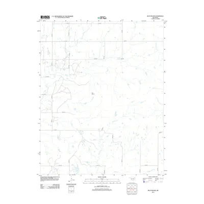 2012 Map of Blue Mound, 2012 Print