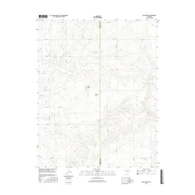 2016 Map of Blue Mound, 2016 Print