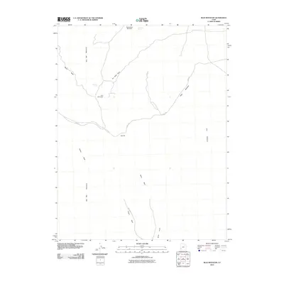 2010 Map of Blue Mountain, 2010 Print
