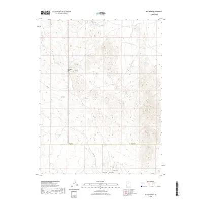 2020 Map of Blue Mountain, 2020 Print