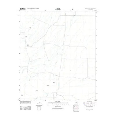 2012 Map of Blue Mountain, 2012 Print
