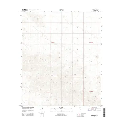 2015 Map of Blue Mountain, 2015 Print