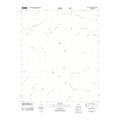 2011 Map of Blue Mountain, 2011 Print