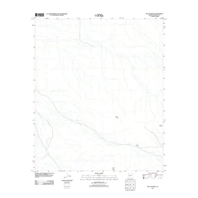 2011 Map of Blue Plateau, 2011 Print