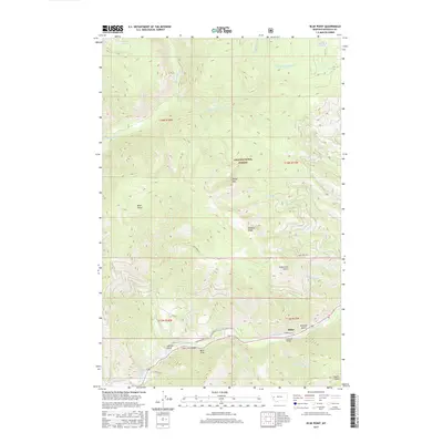 2017 Map of Blue Point, 2017 Print