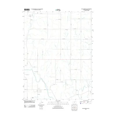 2012 Map of Blue Rapids NE, 2012 Print