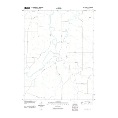 2009 Map of Blue Rapids SE, 2009 Print