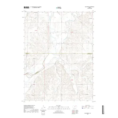 2018 Map of Blue Rapids SE, 2018 Print