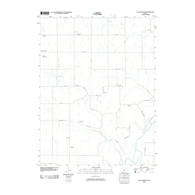 2009 Map of Blue Rapids SW, 2009 Print