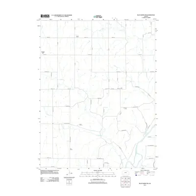 2012 Map of Blue Rapids SW, 2012 Print