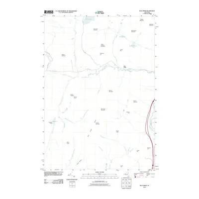 2010 Map of Blue Ridge, 2010 Print