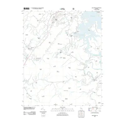 2011 Map of Blue Ridge, 2011 Print