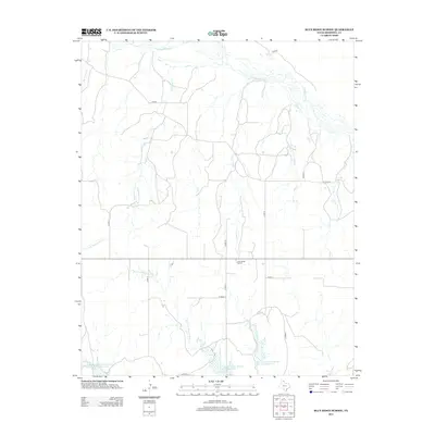 2012 Map of Blue Ridge School, 2012 Print