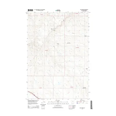 2014 Map of Blue Spring, 2014 Print
