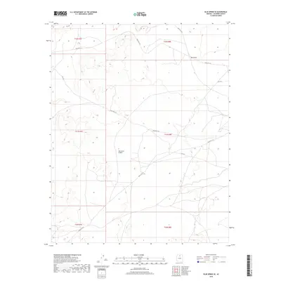 2018 Map of Blue Spring SE, 2018 Print