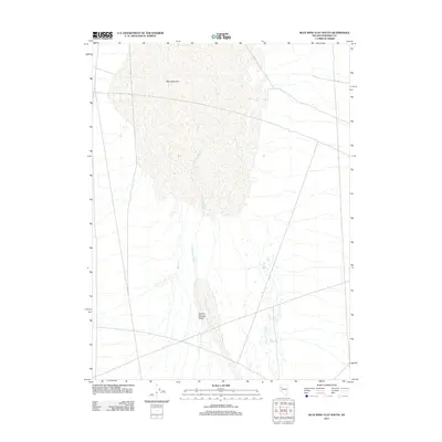 2011 Map of Blue Wing Flat South, 2011 Print