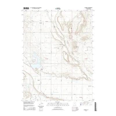 2014 Map of Bluebell, 2014 Print