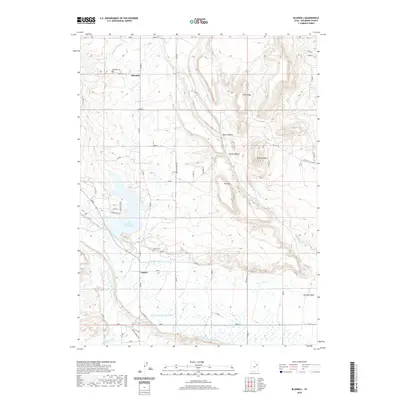 2020 Map of Bluebell, 2020 Print