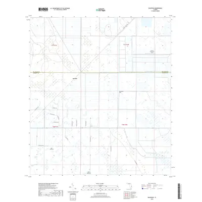 2018 Map of Bluefield, 2018 Print