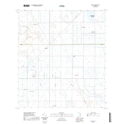 2021 Map of Bluefield, 2021 Print