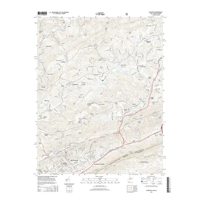 2014 Map of Bluefield, 2014 Print