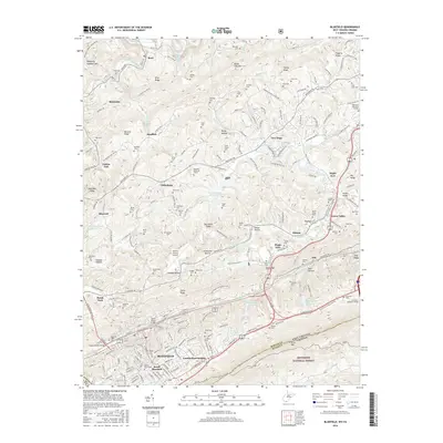 2016 Map of Bluefield, 2016 Print