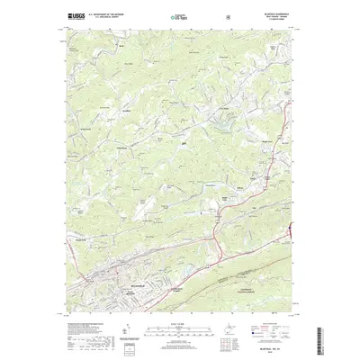 2019 Map of Bluefield, 2019 Print