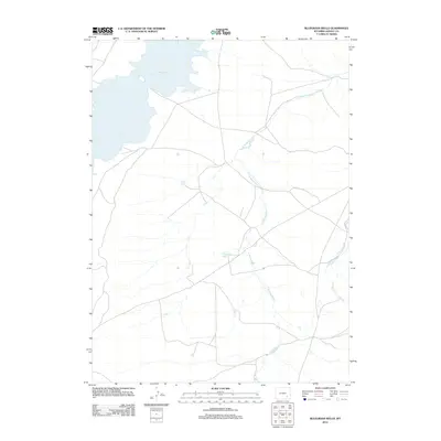 2012 Map of Bluegrass Wells, 2012 Print