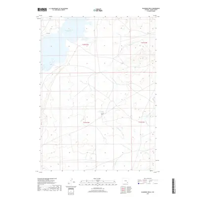 2017 Map of Bluegrass Wells, 2017 Print
