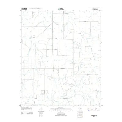 2012 Map of Bluegrove, 2012 Print