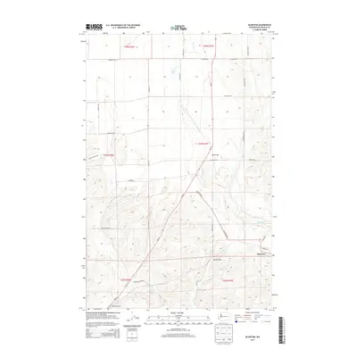 2013 Map of Bluestem, 2013 Print