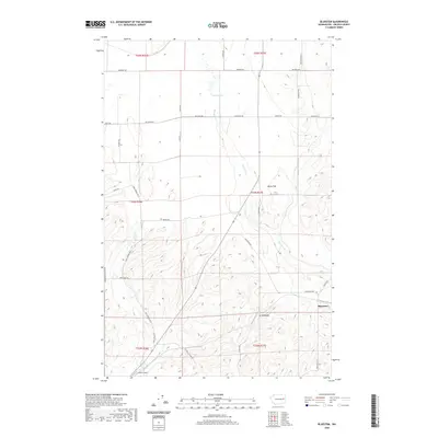 2020 Map of Bluestem, 2020 Print