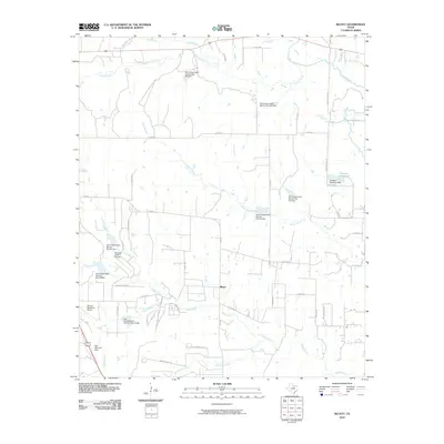 2010 Map of Bluett, 2010 Print