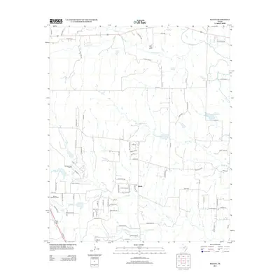 2013 Map of Bluett, 2013 Print