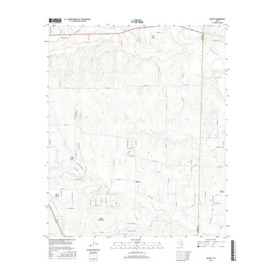 2016 Map of Bluett, 2016 Print
