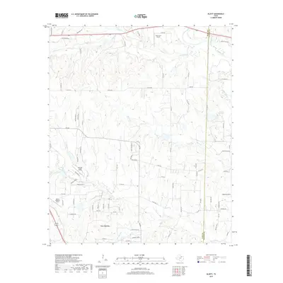 2019 Map of Bluett, 2019 Print