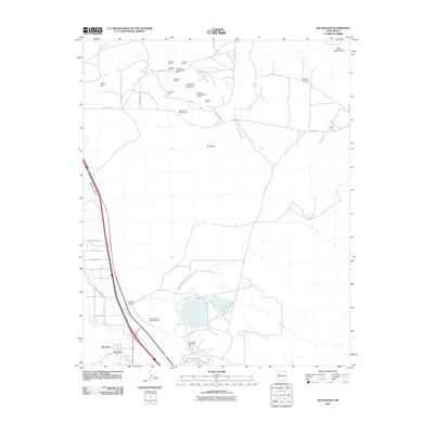 2010 Map of Bluewater, 2010 Print