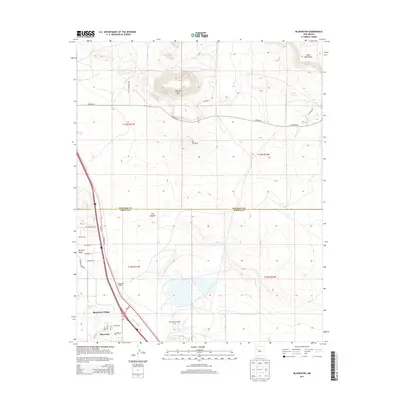2013 Map of Bluewater, 2013 Print