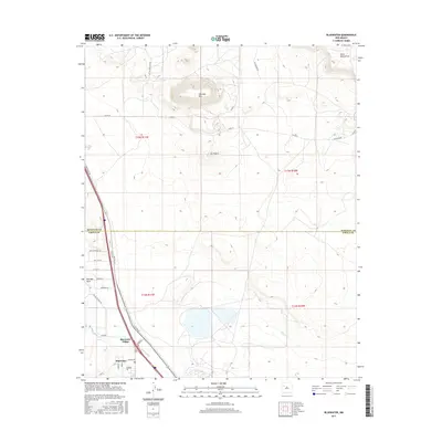 2017 Map of Bluewater, 2017 Print
